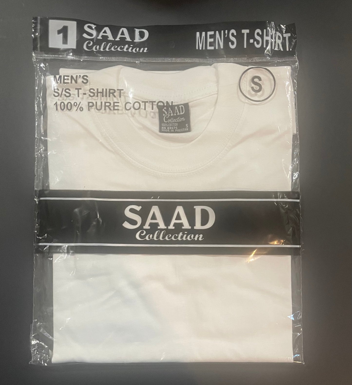 3  Pack Classic White Streetwear Urban Cut T-shirt Size S-6XL